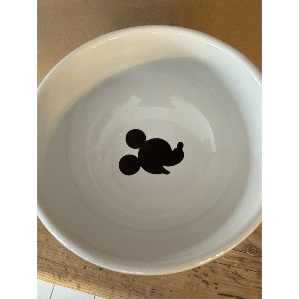 Disney Mickey Mouse Elevated Ceramic Cat Dog Pet Water Food Bowl Chewy Disney 5” - Picture 4 of 7